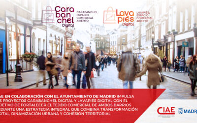 CIAE en colaboración con el Ayuntamiento de Madrid impulsa los proyectos Carabanchel digital y Lavapiés digital