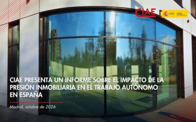 CIAE presenta un informe sobre el impacto de la presión inmobiliaria en el trabajo autónomo en España
